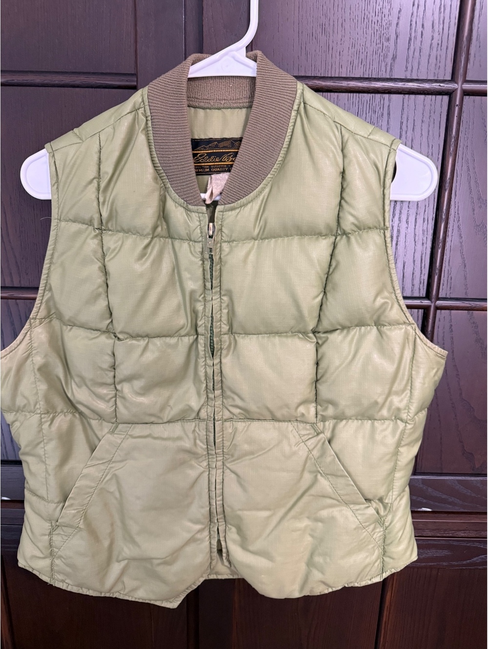 Vintage Eddie Bauer goose down vest